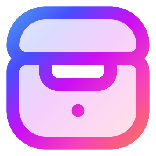 イヤフォン Generic gradient lineal-color icon
