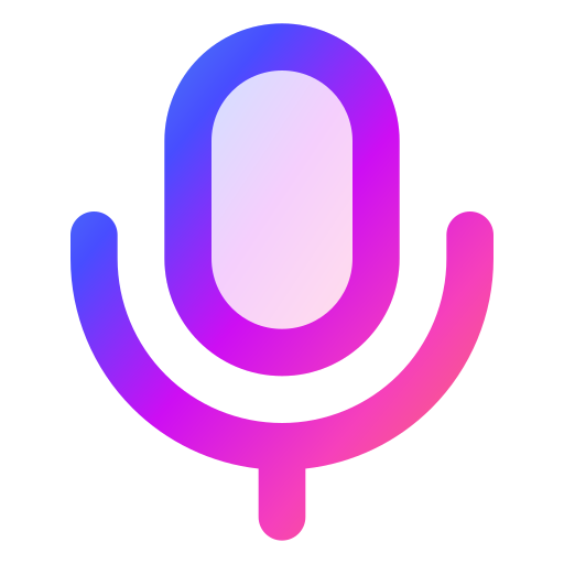 mikrofon Generic gradient lineal-color icon