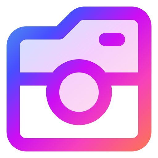 Камера Generic gradient lineal-color иконка