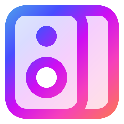 スピーカー Generic gradient lineal-color icon