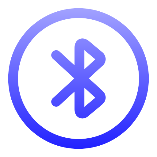 bluetooth Generic gradient outline icono