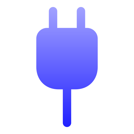 elektryczność Generic gradient fill ikona