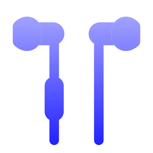 auricular Generic gradient fill icono