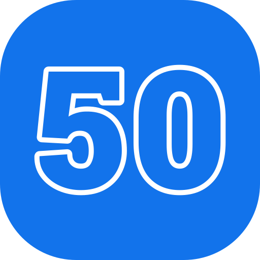 50 Generic color fill ikona