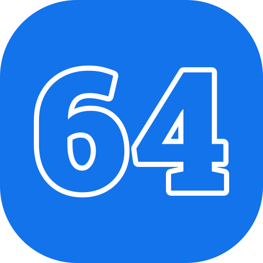 64 Generic color fill icona