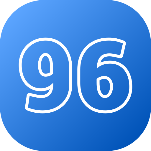 96 Generic gradient fill icona