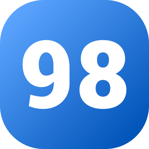 98 Generic gradient fill icoon