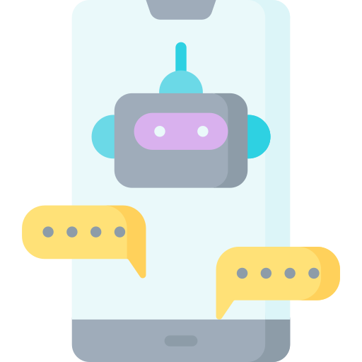 chatbot Special Flat icoon