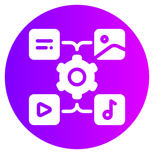 risorse Generic gradient fill icona