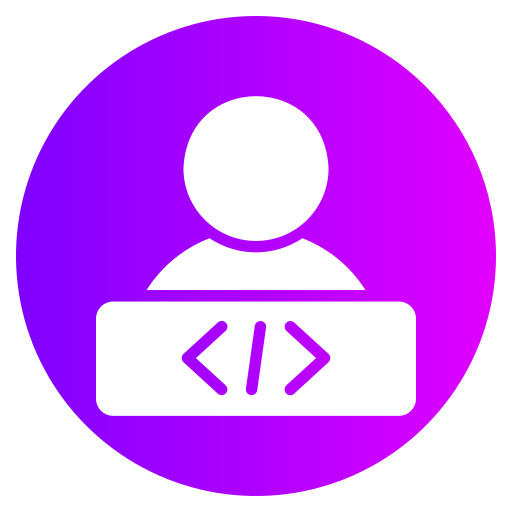プログラマー Generic gradient fill icon