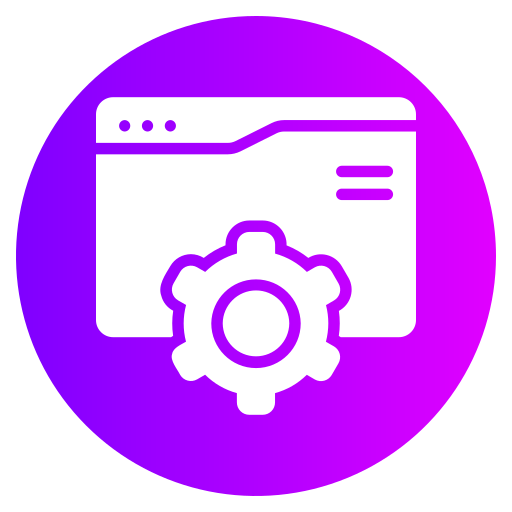 Settings Generic gradient fill icon