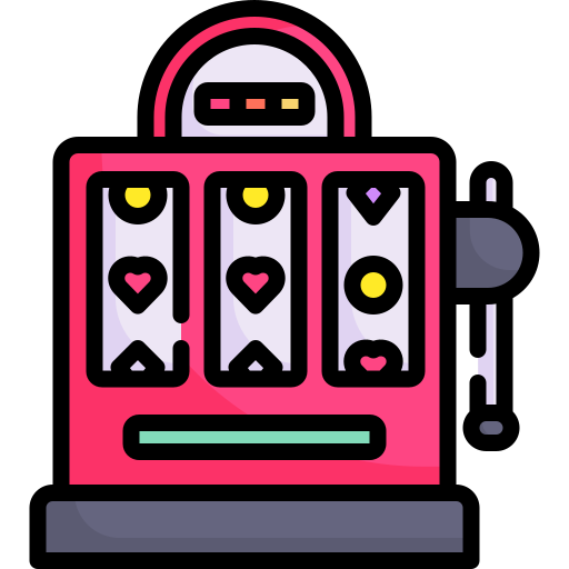 maquina de casino Special Lineal color icono