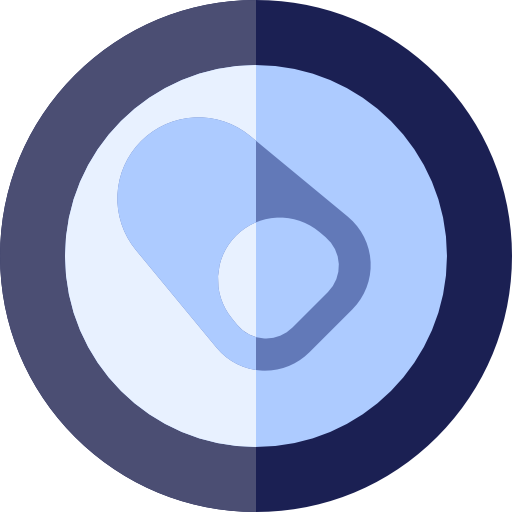 poder Basic Rounded Flat icono
