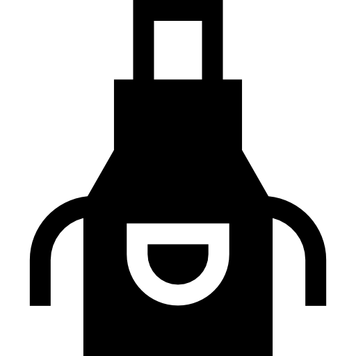 grembiule Basic Straight Filled icona