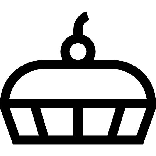 ciasto Basic Straight Lineal ikona