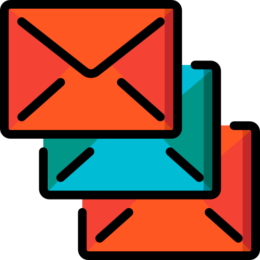 郵便 Basic Miscellany Lineal Color icon