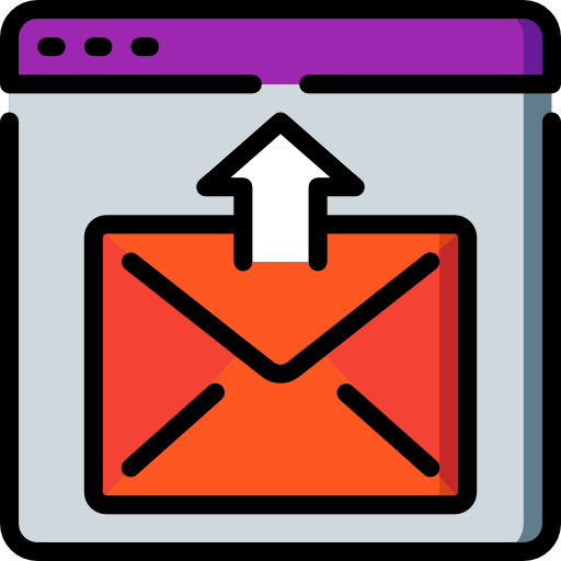 inviare una mail Basic Miscellany Lineal Color icona