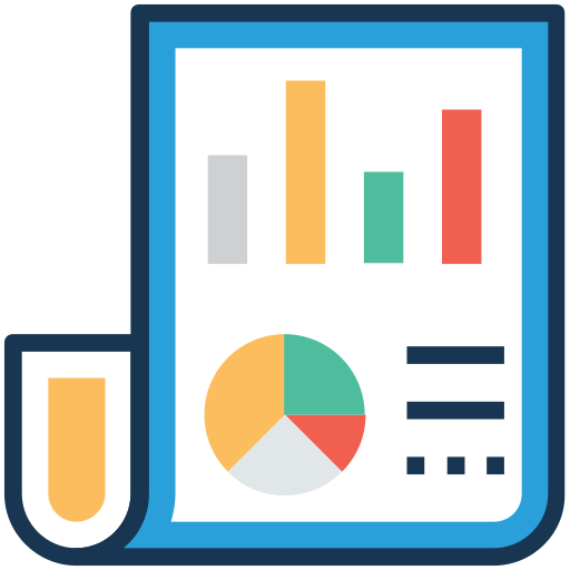 Growth chart Generic color lineal-color icon