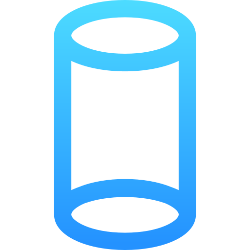cilinder Generic gradient outline icoon