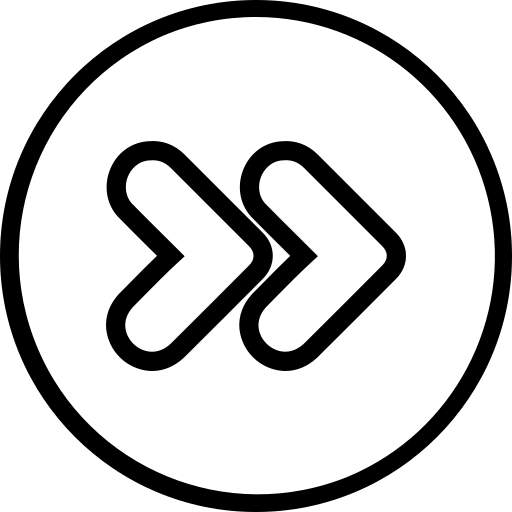 Forwad Generic black outline icon