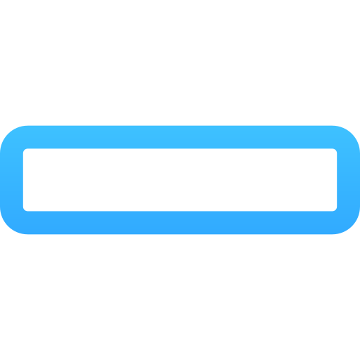 マイナス Generic gradient outline icon