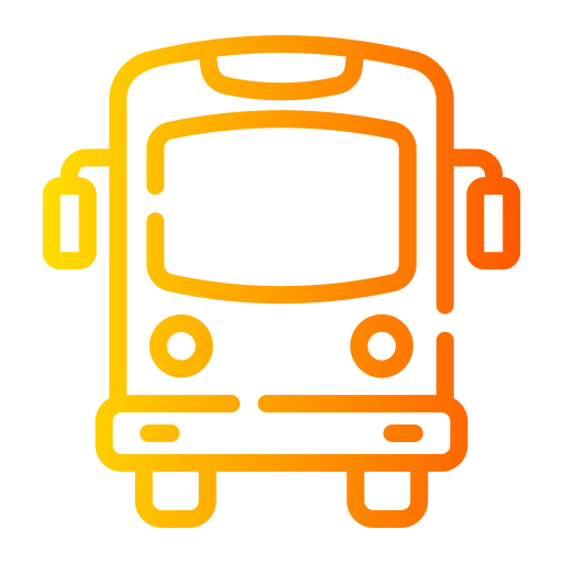 バス Generic gradient outline icon