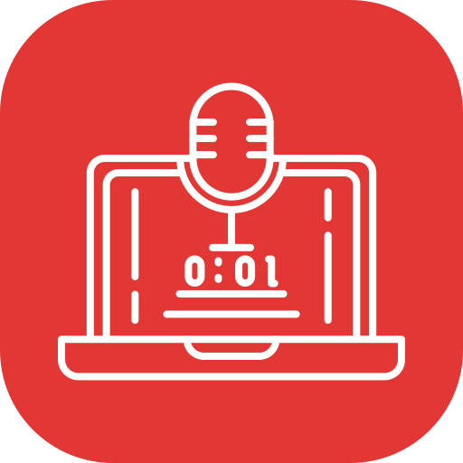 Voice recording Generic color fill icon