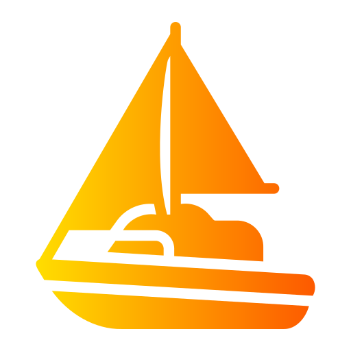 帆船 Generic gradient fill icon