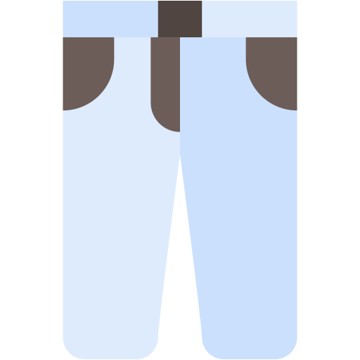pantalones Generic color fill icono