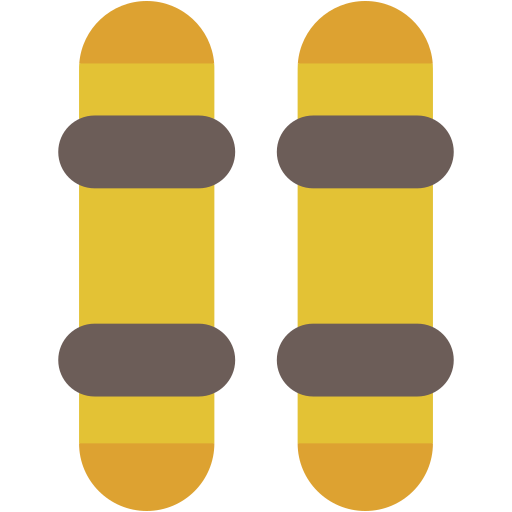 snowboard Generic color fill icona