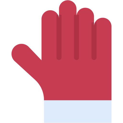 Winter gloves Generic color fill icon