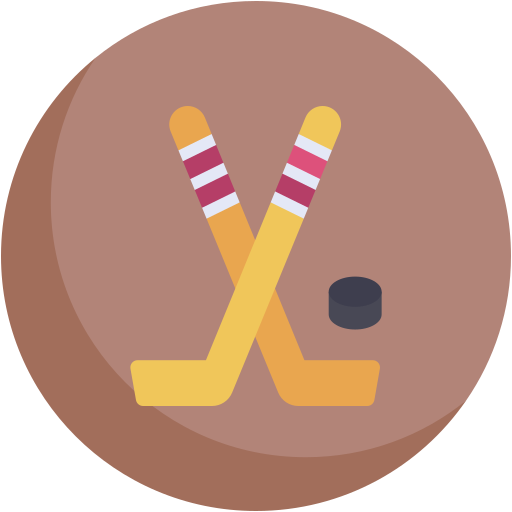 hockey sobre hielo Generic color fill icono