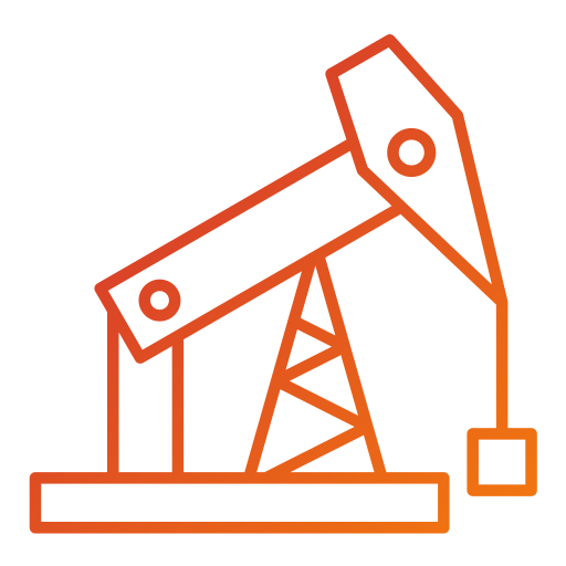 Oil platform Generic gradient outline icon