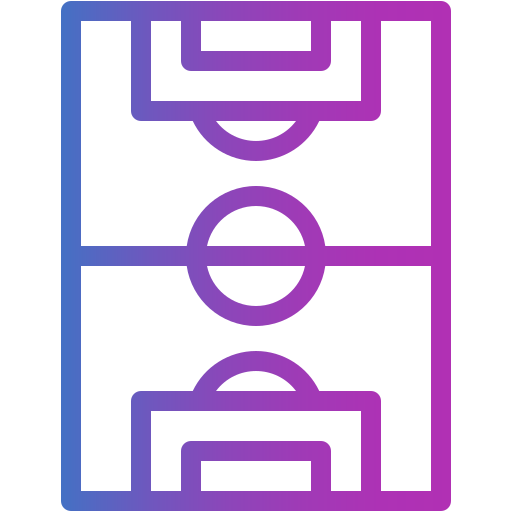 サッカー競技場 Generic gradient outline icon