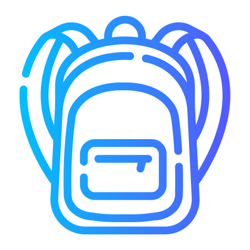 Backpack Generic gradient outline icon