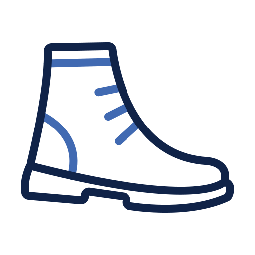 Альпинистская обувь Generic color outline иконка