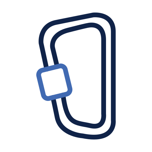 Carabiner Generic color outline icon