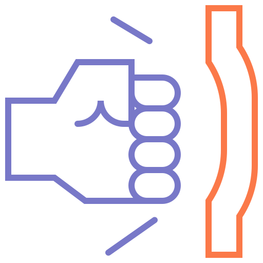 Fist Generic color outline icon