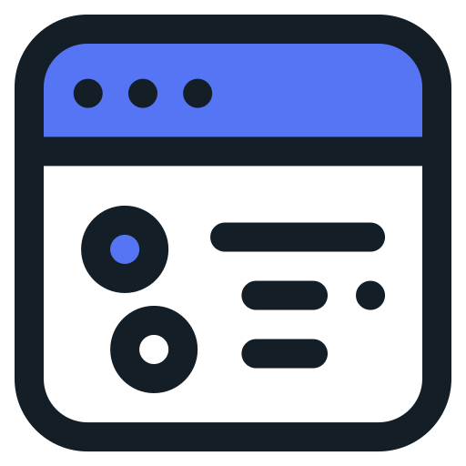 webseite Generic color lineal-color icon