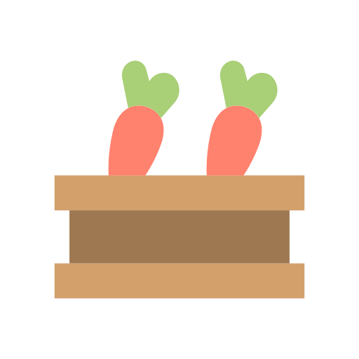 Carrots Generic color fill icon