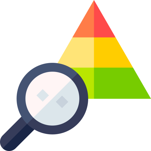 Pyramid Basic Straight Flat icon