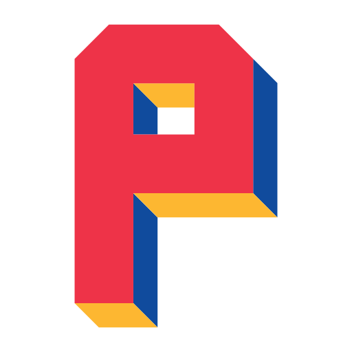 Letter p Generic color fill icon