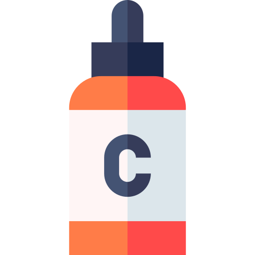 비타민 c Basic Straight Flat icon
