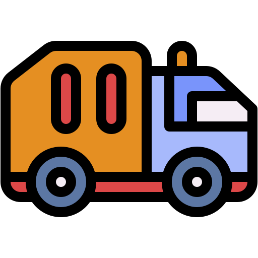 camion à ordures Generic color lineal-color Icône