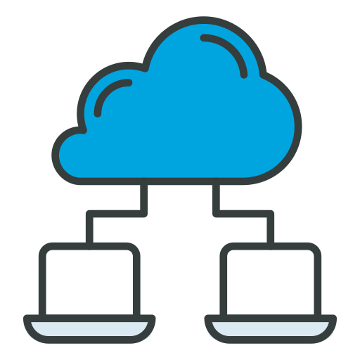 cloud-verbindung Generic color lineal-color icon