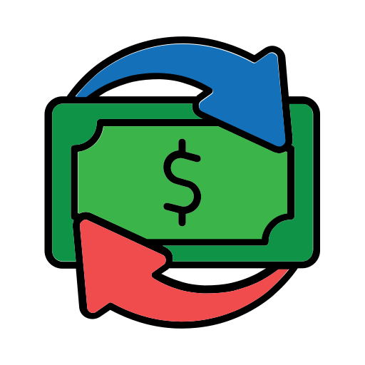 transferir dinero Generic color lineal-color icono