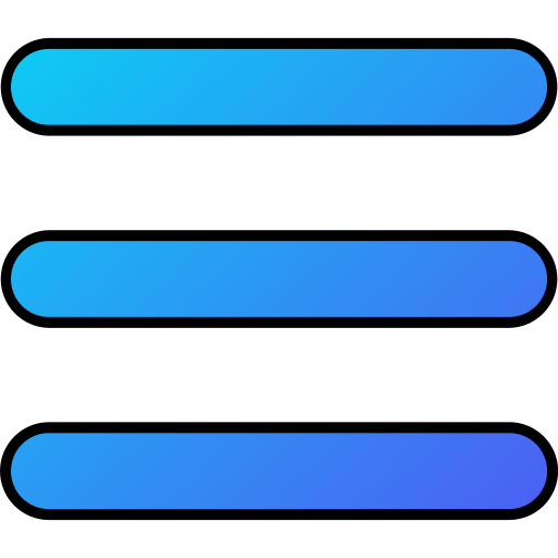 menú abierto Generic gradient lineal-color icono