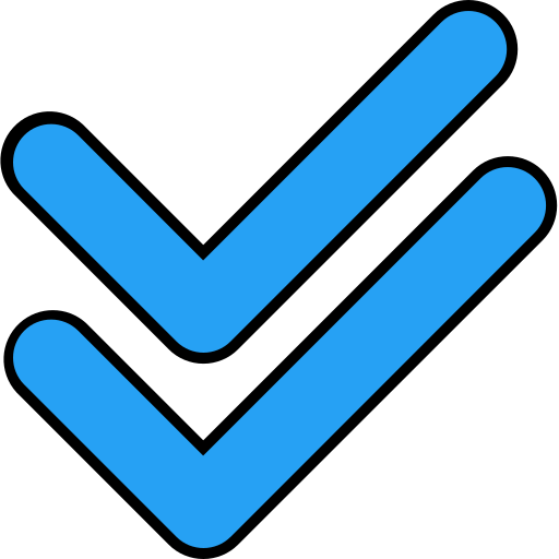 Double check Generic color lineal-color icon