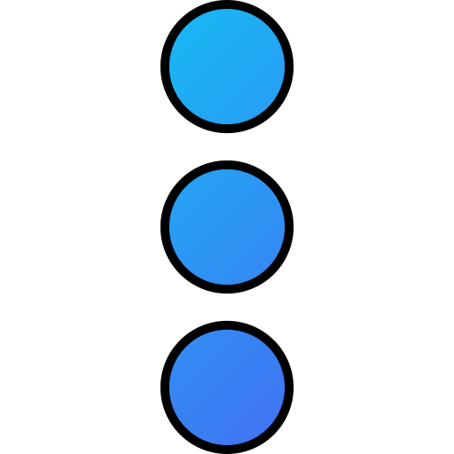 elipsis Generic gradient lineal-color icono