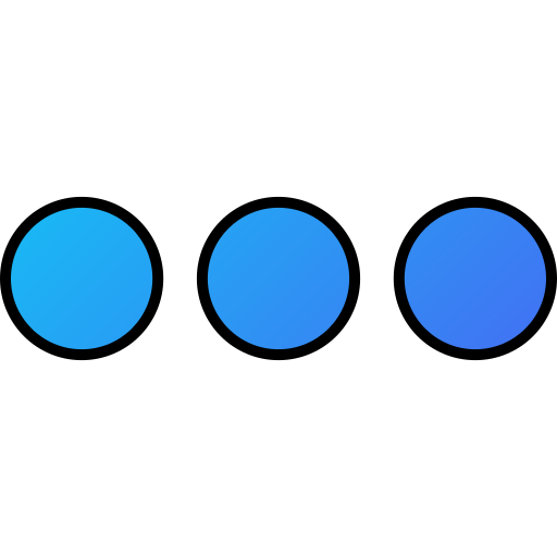 Ellipsis Generic gradient lineal-color icon